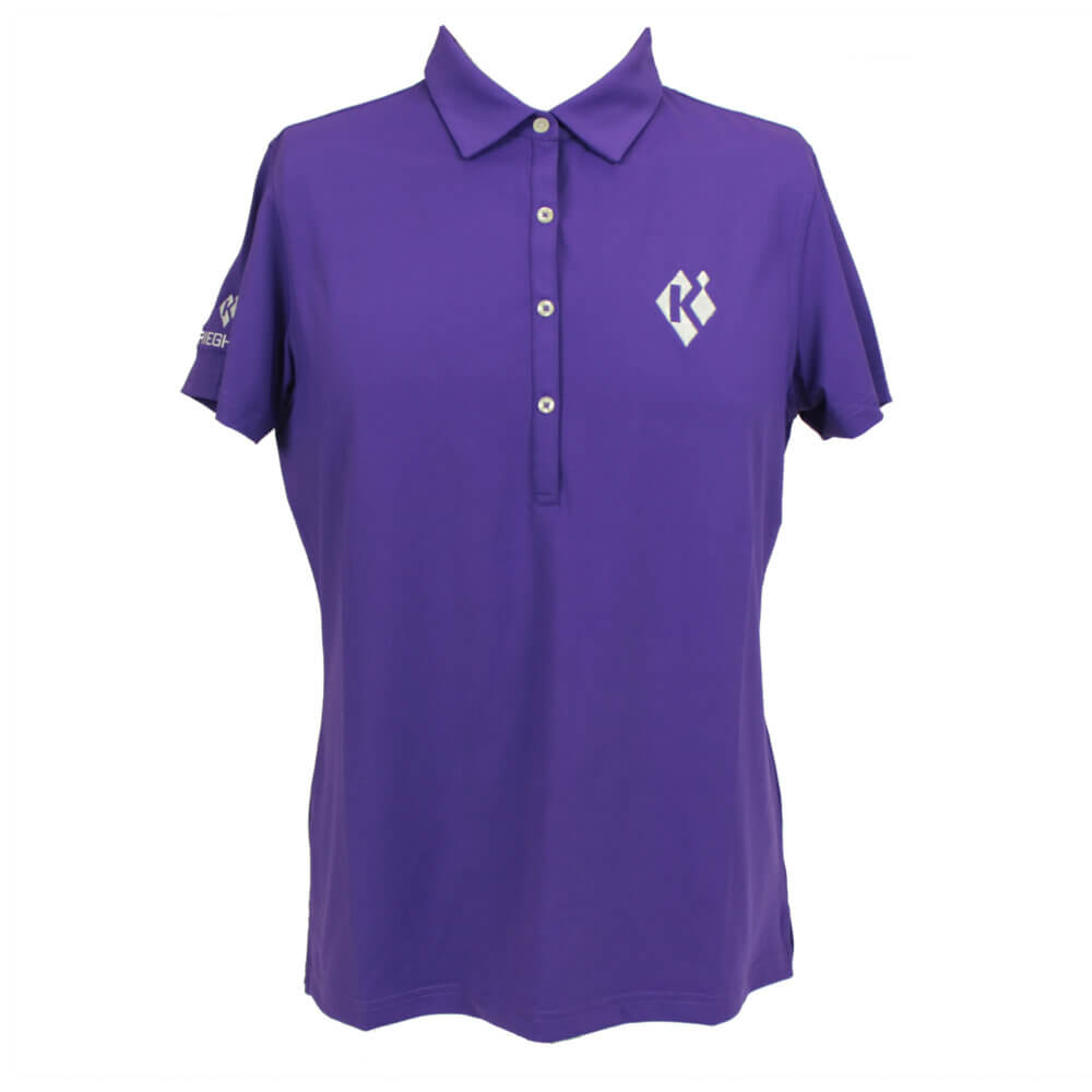 Bamboo Eco Tec Ladies’ Polo Shirt, Berry
